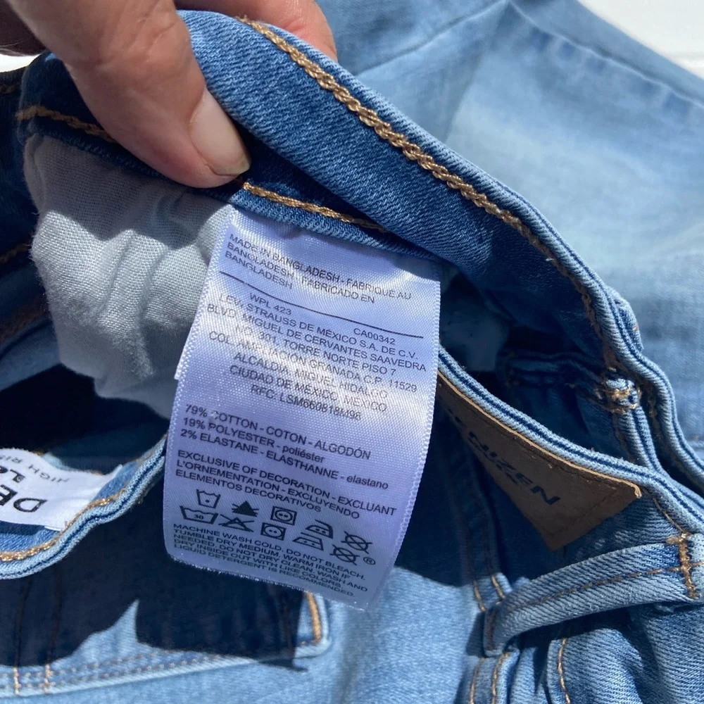 Denizen Levi’s High Rise Skinny Jeans Sz: 6M 28x30